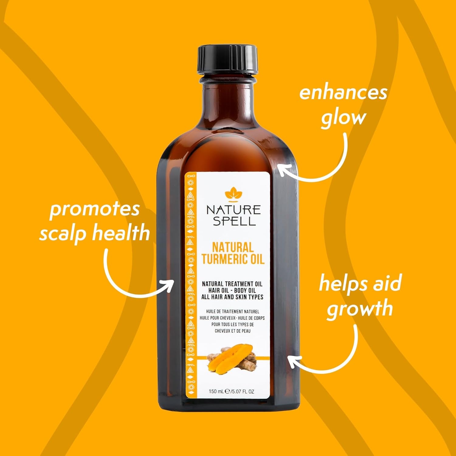 Turmeric Oil for Hair & Skin